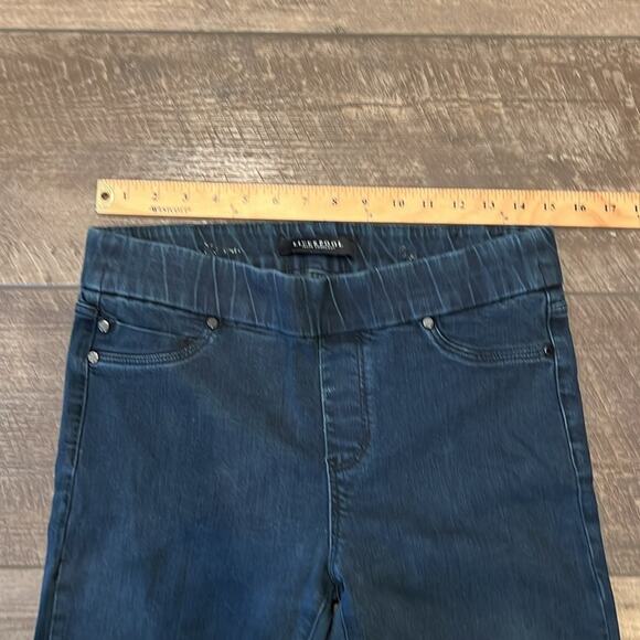 Liverpool Women's Pull-On Stretch Skinny Jeans Dark Wash Size 10/30 - Picture 5 of 7